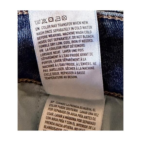 American Eagle Next Level Stretch Carpenter Jegging Jeans Size 16 Regular - Picture 8 of 8